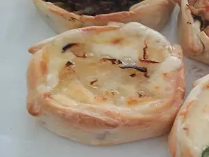 Canastitas de cebolla y queso