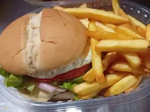Hamburguesa doble completo