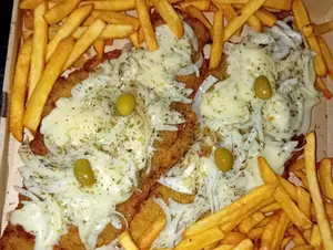 Milanesa a caballo xl