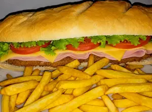 Sándwich milanesa carne completa
