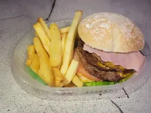 Jamón y queso doble