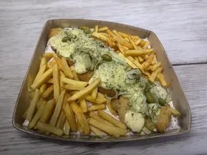Milanesa a la fugazzea