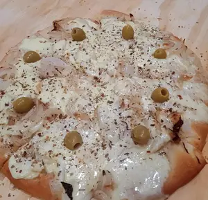Pizza fugazzetta grande