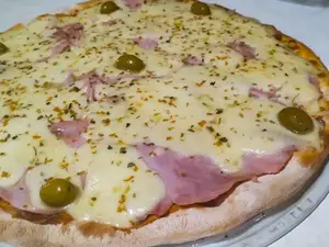 Pizza Con Jamon