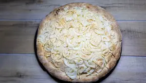 Pizza de provolone