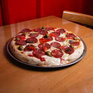 Pizza calabresa chica