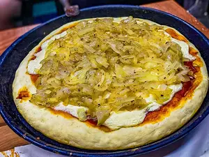 Pizza fugazza