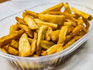 Porción de papas fritas