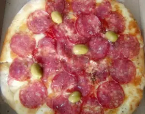 Pizza calabresa