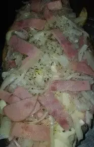 Suprem a la fugazzeta c papas