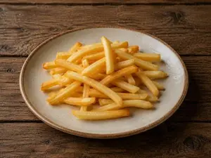 Porción de papas fritas grandes