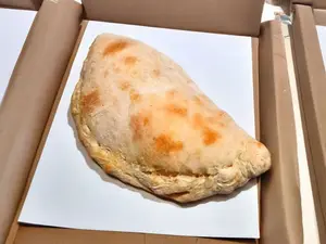 Calzone de panceta champiñones