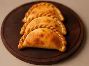 Empanada de carne con pasas