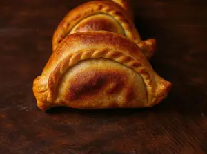 Empanada roquefort con cebolla