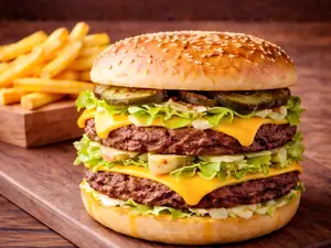Burger doble big mac con frit