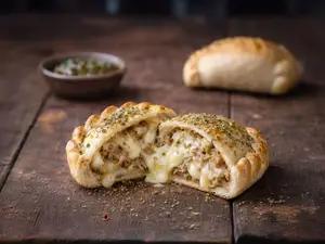 Cebolla y muzzarella