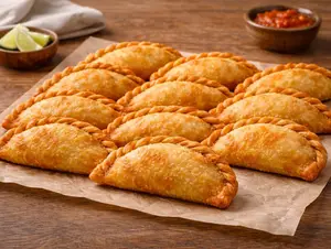 Docena de empanadas fritas