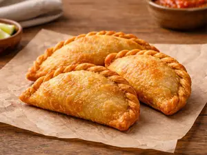 Empanada frita capresse