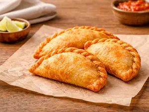 Empanada frita roquefort