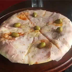 Pizza Con Jamón