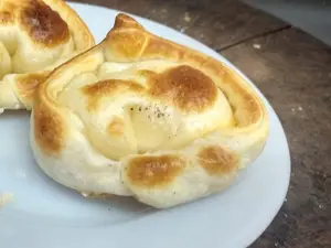 Jamón, queso y ananá