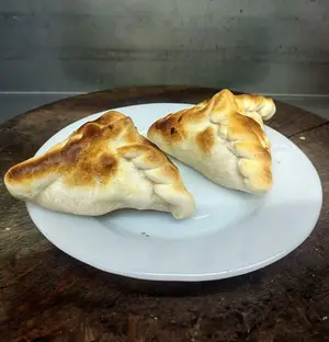 Jamón, queso y cebolla