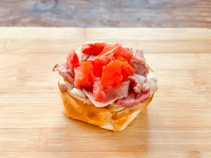 Jamón Crudo Y Tomate