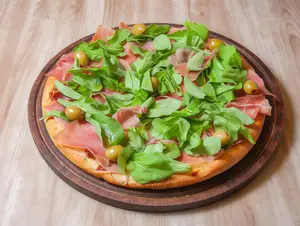 Pizza Rúcula Y Jamón Crudo