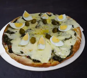 Pizza con verduras