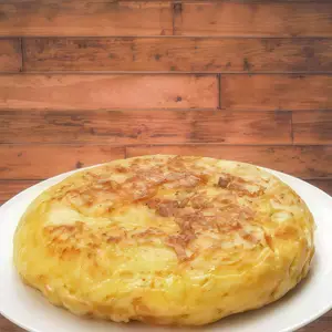 Tortilla de papas rellena