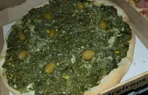 Pizza con verdura