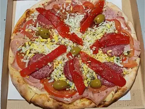 Pizza especial mil puntos 6 porciones