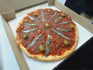 Salsa y anchoas grande