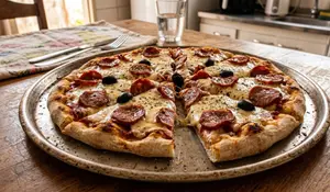 Pizza calabresa