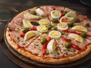 Pizza huevo