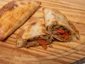 Empanada de carne suave