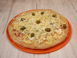 Pizza con roquefort