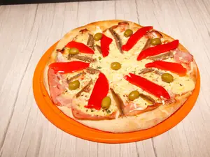 Pizza con super anchoas