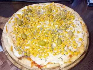 Pizza choclo
