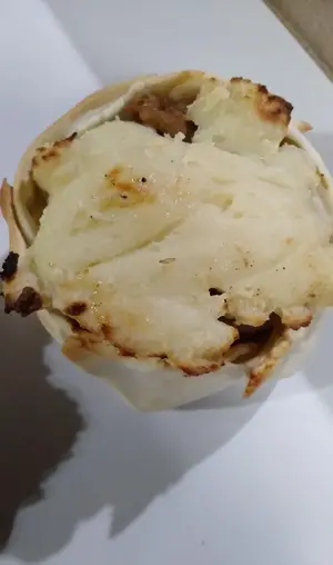 Empanada de pollo a la rossini