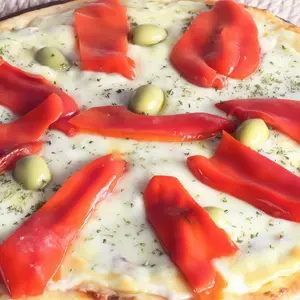 Muzzarella y morrones