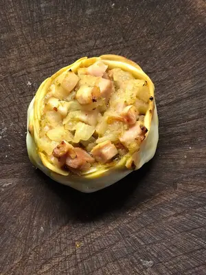 Panceta y muzzarella