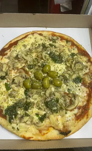 Pizza champignones