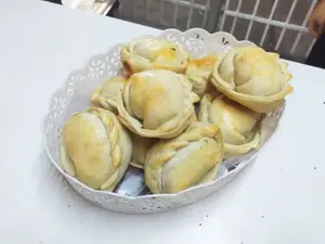 Empanada de roquefort con jamón