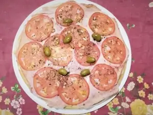 Pizza Napolitana con jamón