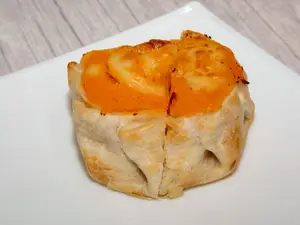 Calabaza y mozarella
