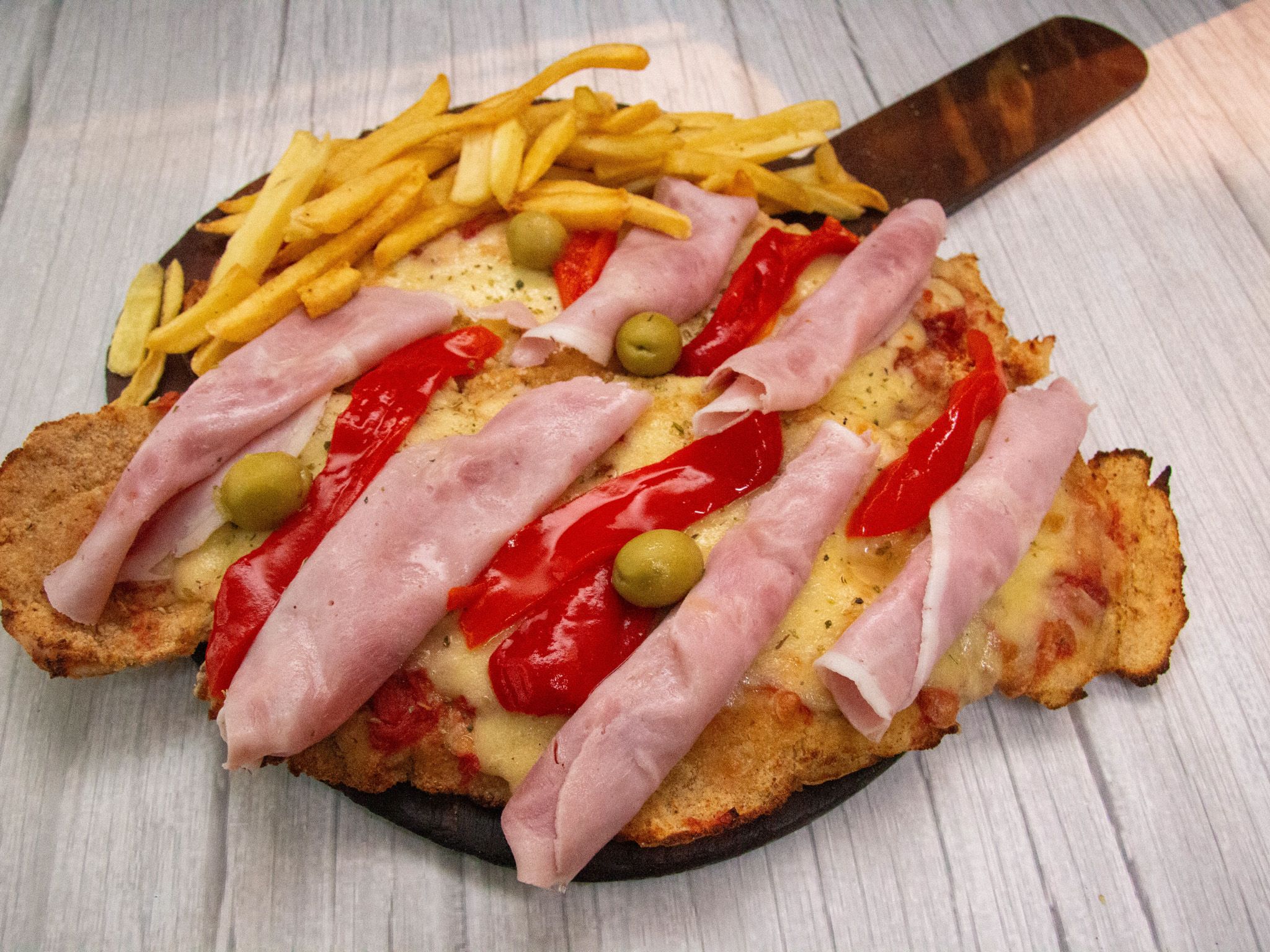 Milanesas a la pizza