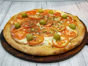Pizza napolitana con jamon