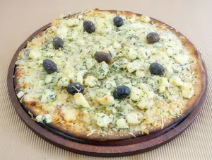 Pizza chica cuatro quesos