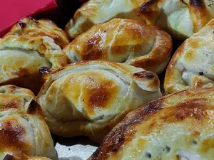 Canasta verdeo y provolone